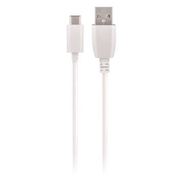 Kabel USB typ-C 2A 3m biały
